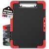 Sooez Toughest Clipboard with Storage, Internal Pen Pouch Included, Letter/