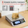 Large Food Scale 110 lb, Commercial Kitchen Scale 50kg with