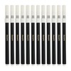 LUXSIN Single Colour Felt Tip Pens, BLACK, Fine Point, Pack
