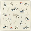 Wataol Semi Wash (Towel Handkerchief), Pandarism, Blue