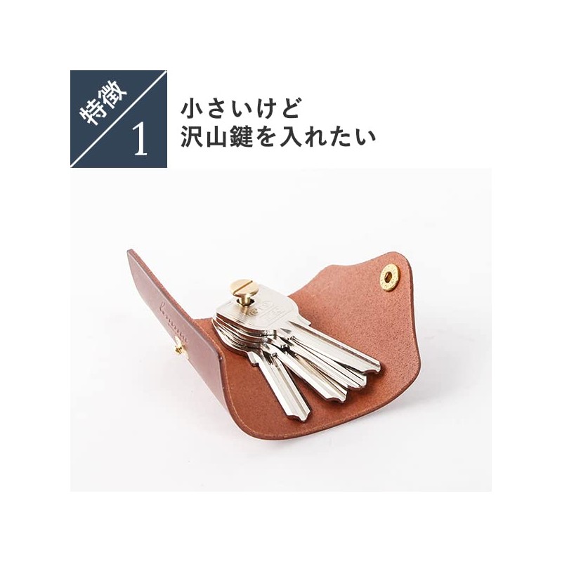 [Lemma] carta Slide Key Case, M, blue