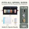 Eccentfit Filament Storage Box (2 Pack) & 12 Vacuum Sealed