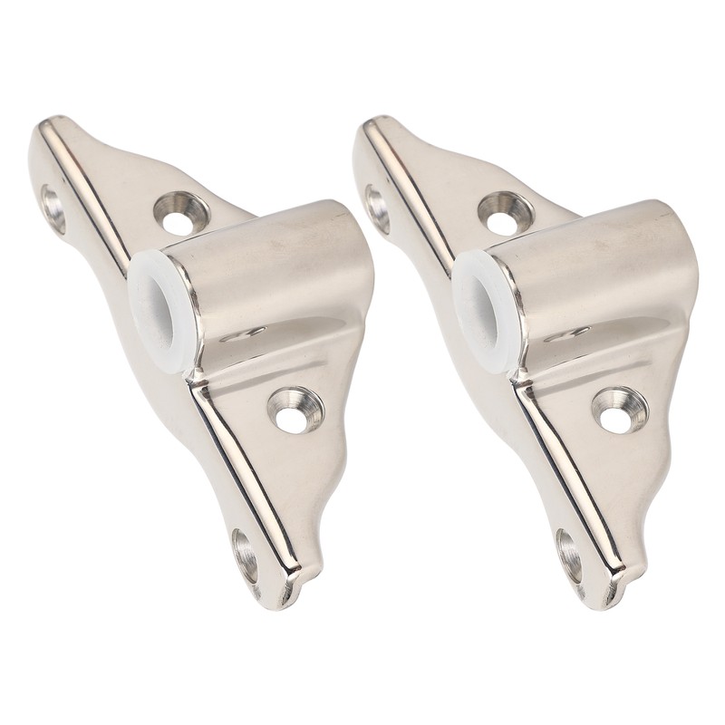 2PCS 1/2in Oarlock Socket 316 Stainless Steel Polished Finish Side