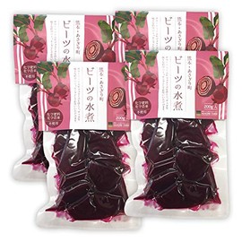 熊本県産　ビーツの水煮 800g(200g×4袋)【農薬不使用】【化学肥料不使用】