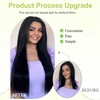 Roserer Clip in Hair Extensions Real Human Hair Remy Straight