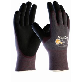 DBI Trading MaxiDry Palm Coated – 424 Oil Resistant Work Gloves Size 10 XL Pack of 5), 2371XL5