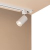 Focus III Railspot 1-Phase GU10 Track Lighting White