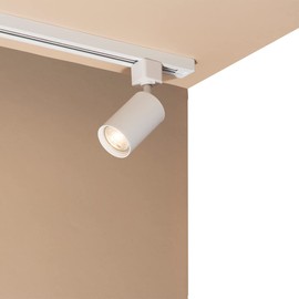 Focus III Railspot 1-Phase GU10 Track Lighting White