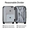Hanke 20 Inch Expandable Carry on Luggage 22x14x9 Airline Approved