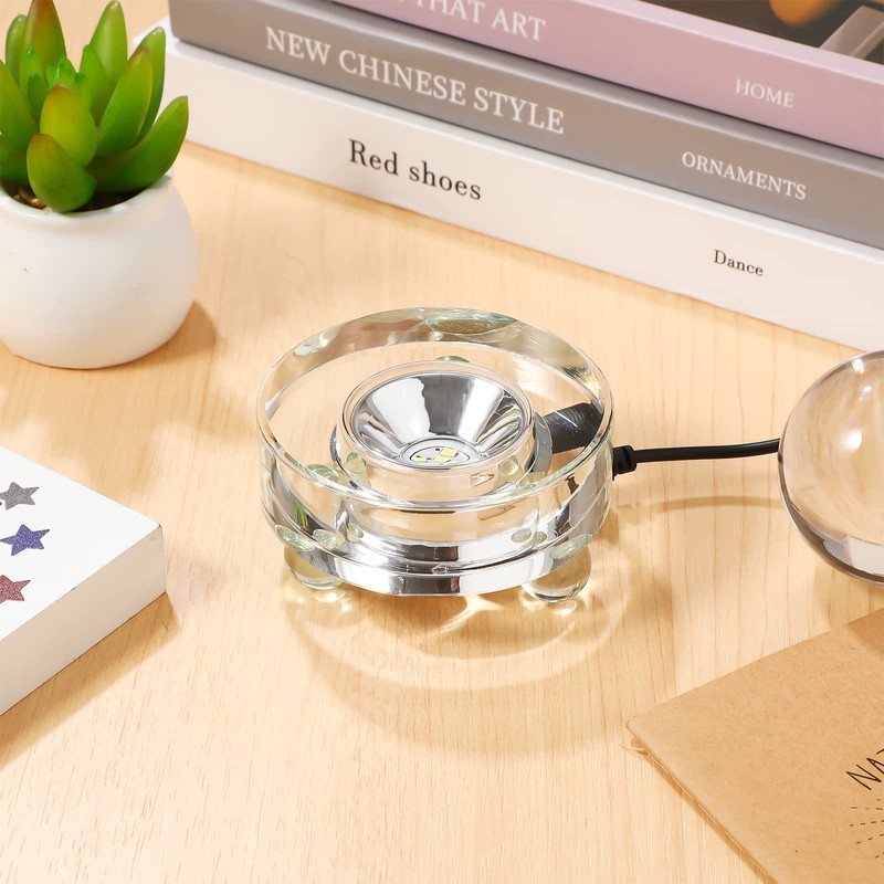 Uonlytech Table Lamp Base LED Lights Display Base Lighted Base