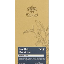 Whittard of Chelsea English Breakfast 50 Teabags