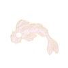HMOOY 4pcs Koi Fish Brooch, Lovely Fish Shaped Brooch Enamel