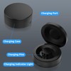 Wireless Charging Case for Smart Ring, Portable Travel Charging Box