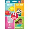 Chuckle & Roar 4pk Classic Card Games for Family Game