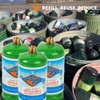 Flame King Refillable 1LB Empty Propane Cylinder Tank - Reusable