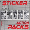 StickerX RESIST DEFY DO NOT COMPLY Sticker - PROTEST FREEDOM