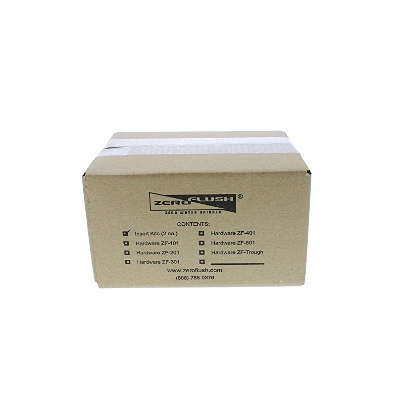 ZeroFlush ZF-KIT Replacement Waterless Urinal Service Kit (2-Pack)