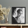 Black Picture Frame - Bamboo Design - 8x10