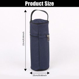 1 Item Thermal Bottle Bag, Portable Water Bottle Bag, Thermos Bottle Holder, Insulated Water Bottle Bag, Travel Bottle Bag, Thermos Cup