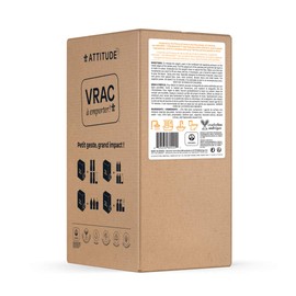 ATTITUDE Multipurpose Bathroom Cleaner, Plant- and Mineral-Based Ingredients, Vegan and Cruelty-free Household Products, Citrus Zest, Bulk Refill 67.6 Fl Oz