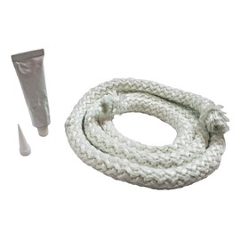 Pellethead Rope Gasket Replacement Kit for Pellet Wood Gas Fireplaces & Stoves (7/8" X 8')