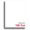 Monarch Executive Letterhead - 7.25 x 10.5 inch - Quality Blank White 70lb Text (105gsm) Stationery Paper (100 Sheets)