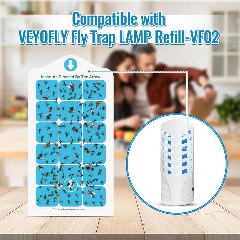 25 Pack Flying Insect Trap Refill Compatible with VEYOFLY Fly
