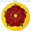 dennycraftmoulds Yorkshire Lancashire Tudor Rose Concrete or Plaster Mould