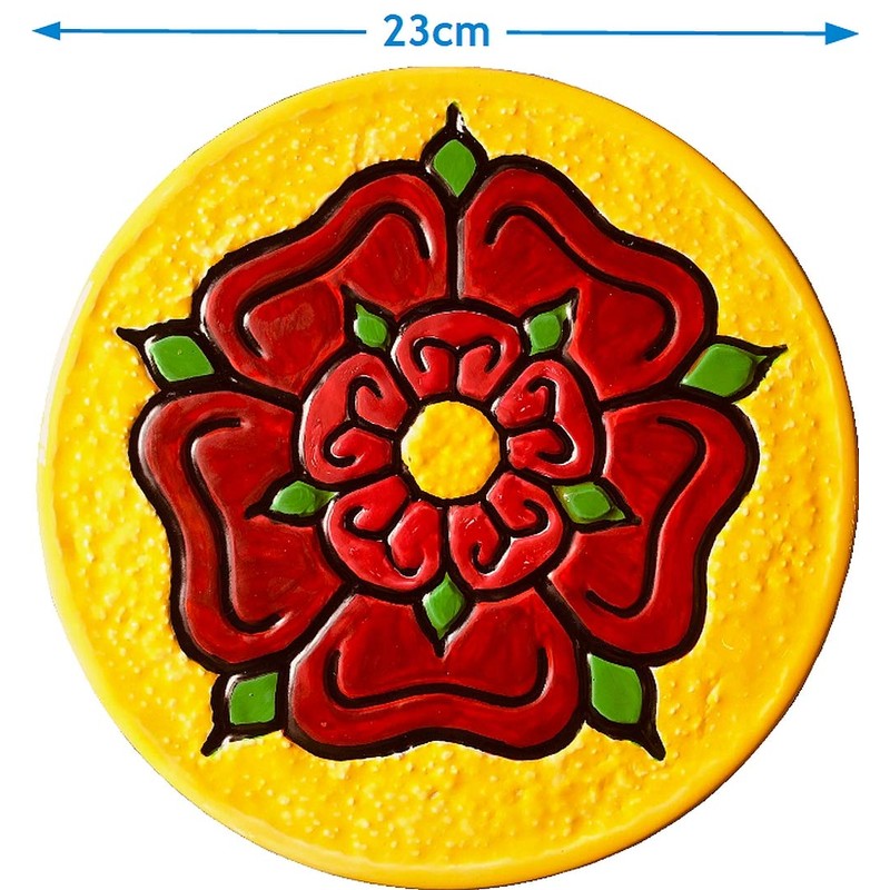 dennycraftmoulds Yorkshire Lancashire Tudor Rose Concrete or Plaster Mould