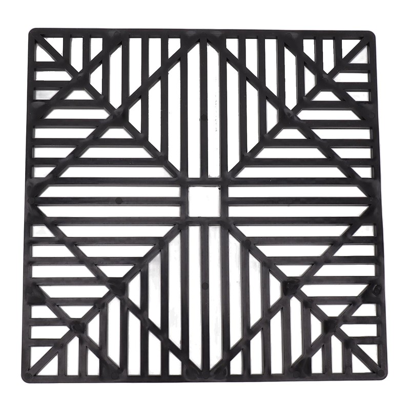 Black Gutter Downspout Extensions Catch Basin Low Profile Downspout Extender