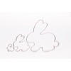Krifka Formina Hase 3er Set Ostern /9,5 cm/ 5,5 cm/