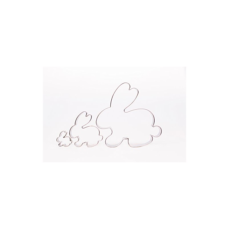 Krifka Formina Hase 3er Set Ostern /9,5 cm/ 5,5 cm/
