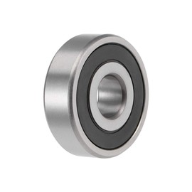 sourcing map 333-2RS Ball Bearing Deep Groove Ball Bearing Set 17 x 52 x 16 mm Double Shielded Chrome Steel P0 (ABEC1) Skateboard Bearings Skateboard Ball Bearings Mini Ball Bearings