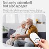 Swokely Wireless Door Bell IP44 Waterproof Doorbell Chime 656ft Range