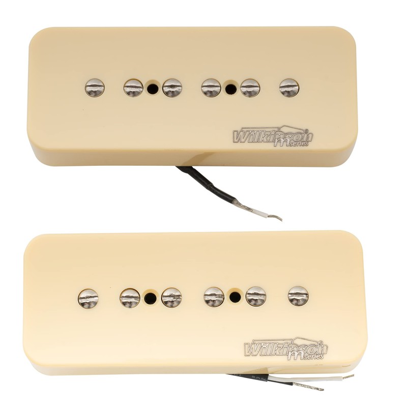 Wilkinson WO90 Ceramic P90 Soapbar Pickups Set for Les Paul