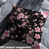 Cherry Blossom Flower Fabric by The Yard Pink Outdoor Blooming