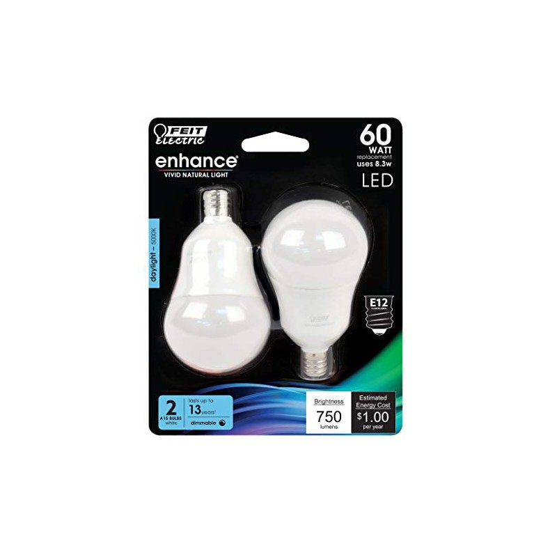 Feit Electric BPA1560C/950CA/2 60W 5K LED