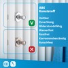 LH Pair of Handy Drop Column Radiators - Towel Rail