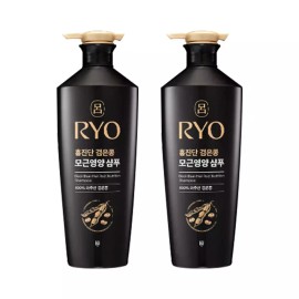 Hongjindan 려 홍진단 검은콩 모근영양 샴푸 820ml 2개 Rya Hongjindan Black Bean Root Nutrition Shampoo 820ml 2ea