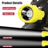Vanvale High Lumens LED Mining Headlamp with Hat - Waterproof,