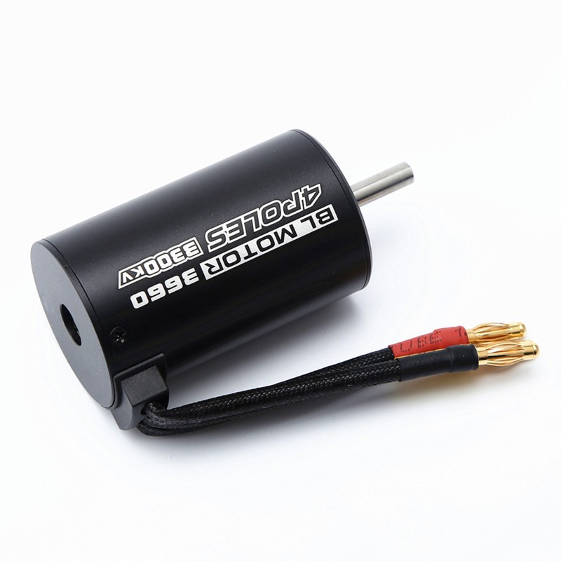 Waterproof 3660 3300KV Brushless Motor 80A Brushless ESC Combo Set