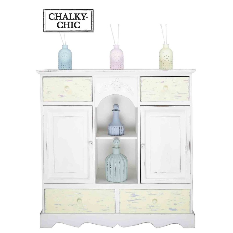 Marabu 26225840 Chalky - Chic Crackle Medium, 225 ml