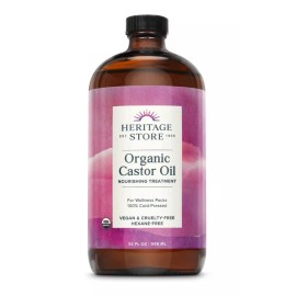 Heritage Store Herencia Tienda Palma Christi Orgánica Aceite De Ricino | Ca
