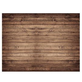 Mixweer Brown Wood Backdrop for Photography Rustic Wooden Photo Backdrop Decorations Retro Wood Wall Background Birthday Party Weeding Backdrop(10 x 8 ft)