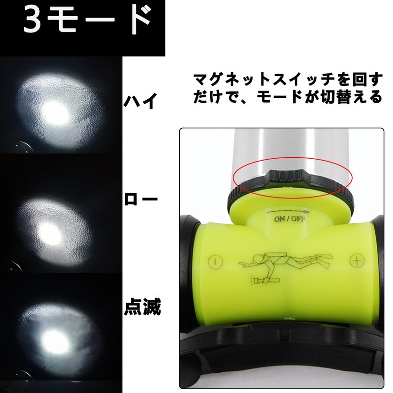 Diving Light, High Brightness, LED Headlight, Underwater Headlight, Waterproof, Diving,
