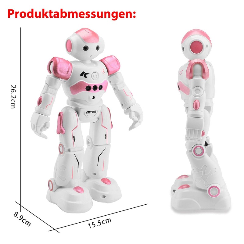 RC Programmable Robot with Infrared Remote Control, Dance Function, Sound