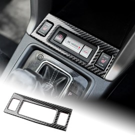 AIRSPEED Subaru Forester 4th Generation SJ Series 2013-2016 Dedicated Accessory Carbon Fiber Interior Custom Parts Car Seat Button Cover Sport Button Cover Garnish Cool Interior Panel Subaru Forester