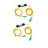 1 to 2 Singlemode Fiber Optical Splitter FBT Fiber Optical