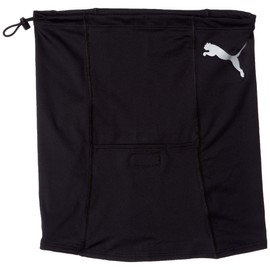 Puma OSFA Snood Face Mask, Soccer, Multi, Snood, Black, Unisex, 22 Spring and Summer Color Puma Black (01)