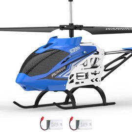 Cheerwing Remote Control Helicopter,SYMA S39H RC Helicopter with Altitude Hold and High & Low Speed Mode,2 Batteries,Big Size Aircraft for Adults Kids(Blue)